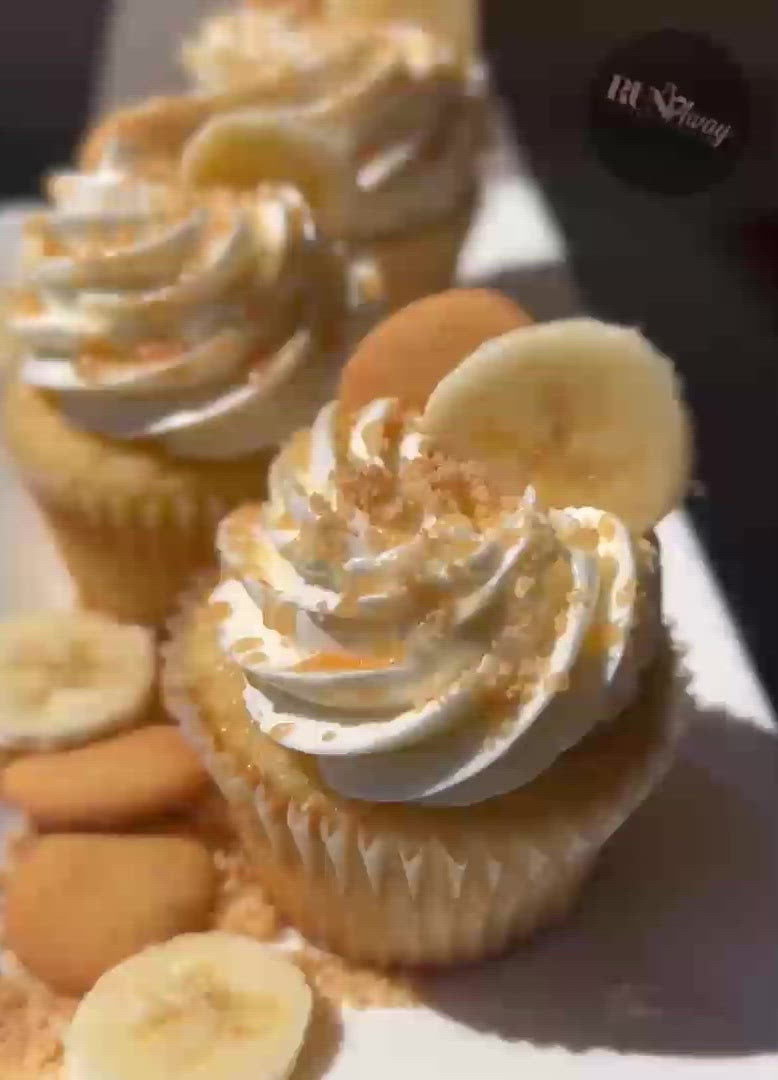 Mary Lucile’s Banana Pudding Cupcakes